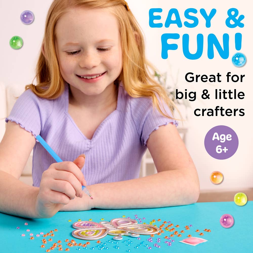 Bubble Gems Super Sticker Diamond Painting Kits for Kids