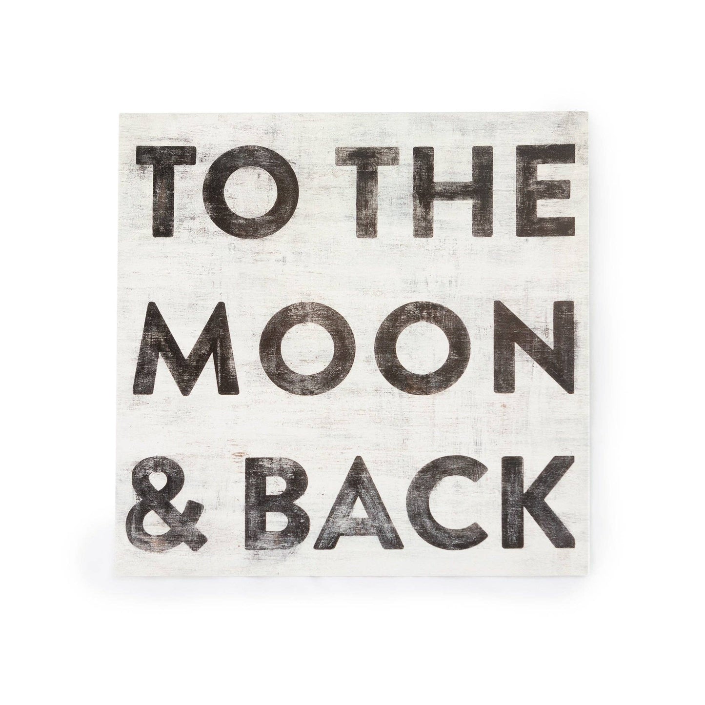 8"x8" To The Moon & Back Art Poster