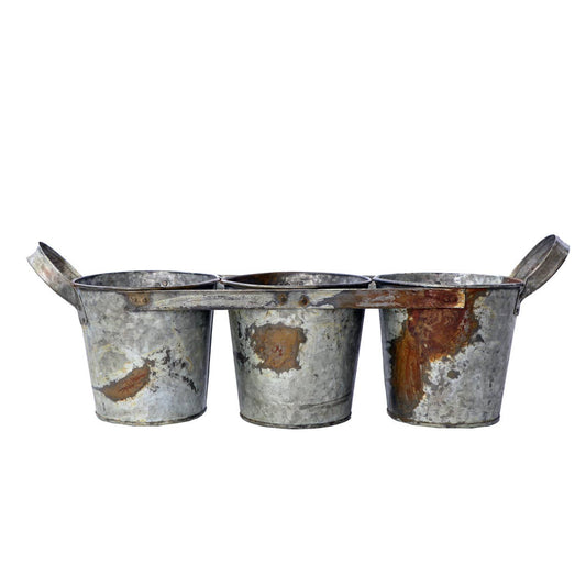 Set/3 Florist Buckets