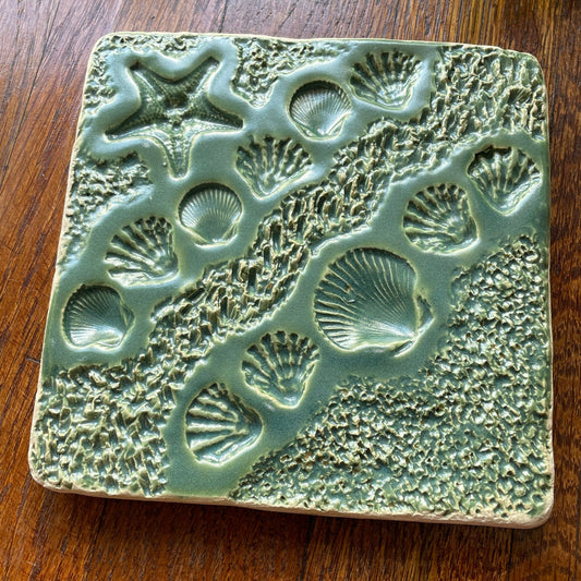 Nautical Handmade Ceramic Tile