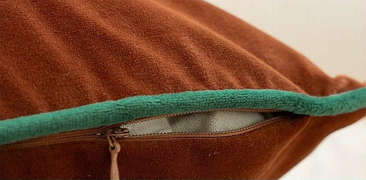 Embroidered  & Sequined Nutcracker Velvet 18" Throw Pillow