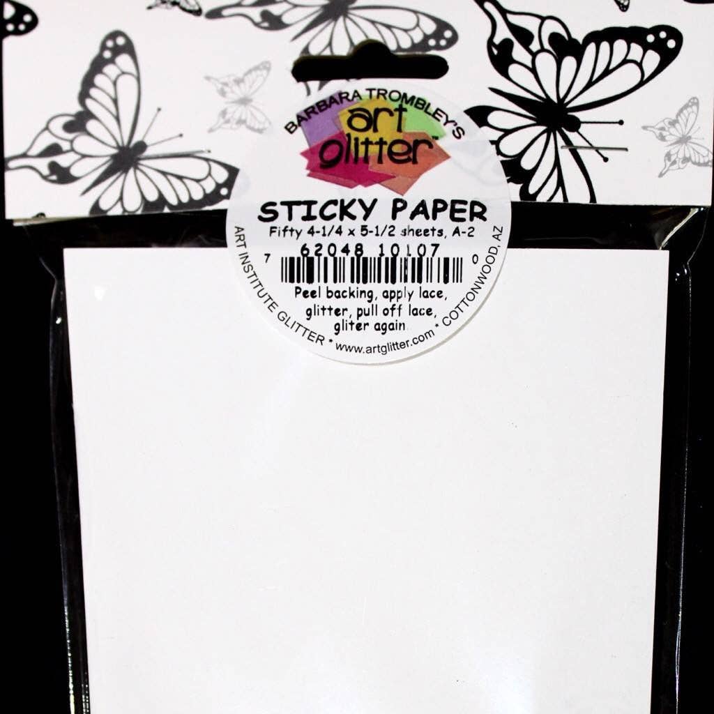 STICKY PAPER 4.25" x 5.5"