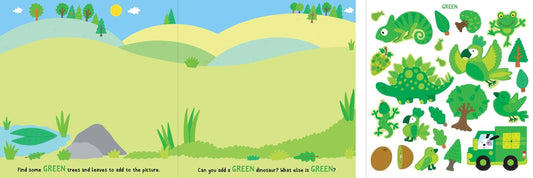 My First Sticker Book - Colors