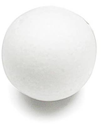 Foam Balls, Assorted Sizes 1"-7", white