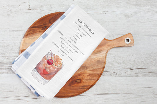 Old Fashioned Recipe Towel