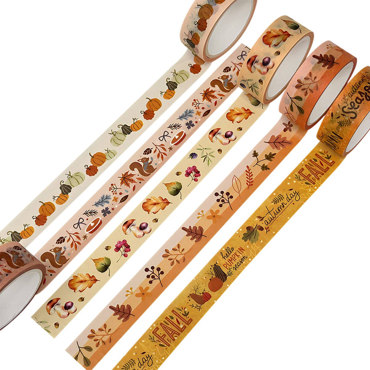 Wrapables Decorative Washi Tape for Scrapbooking, Stationery