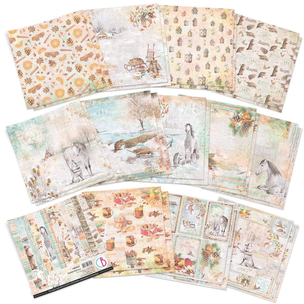 Ciao Bella The Gift of Love Paper Pad 6"x6" 24/Pkg