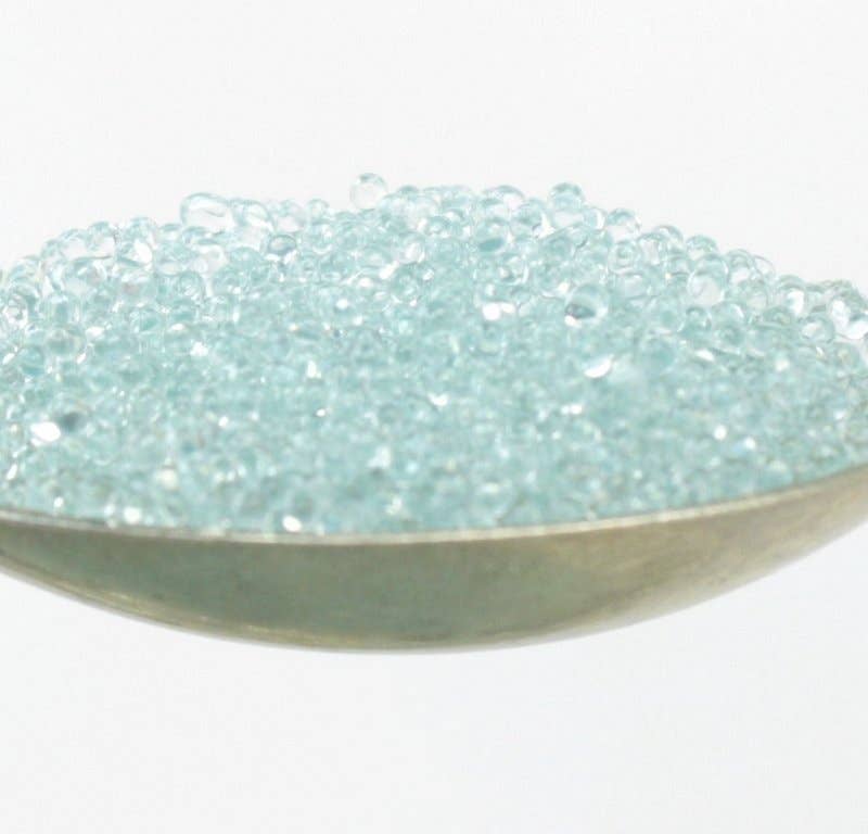 Clear Glass Deco Beads | 2 oz Jar
