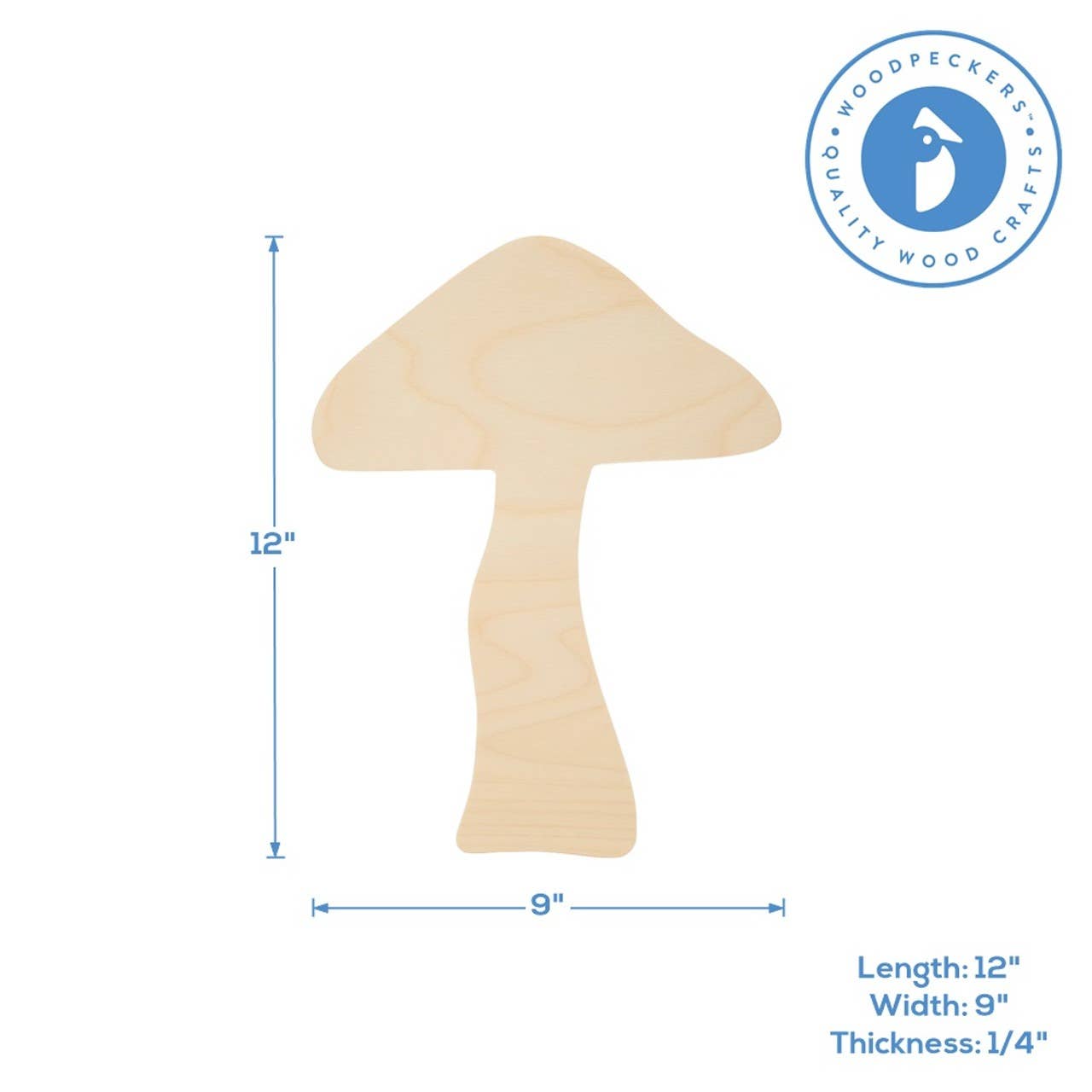 Wood Mushroom Cutout