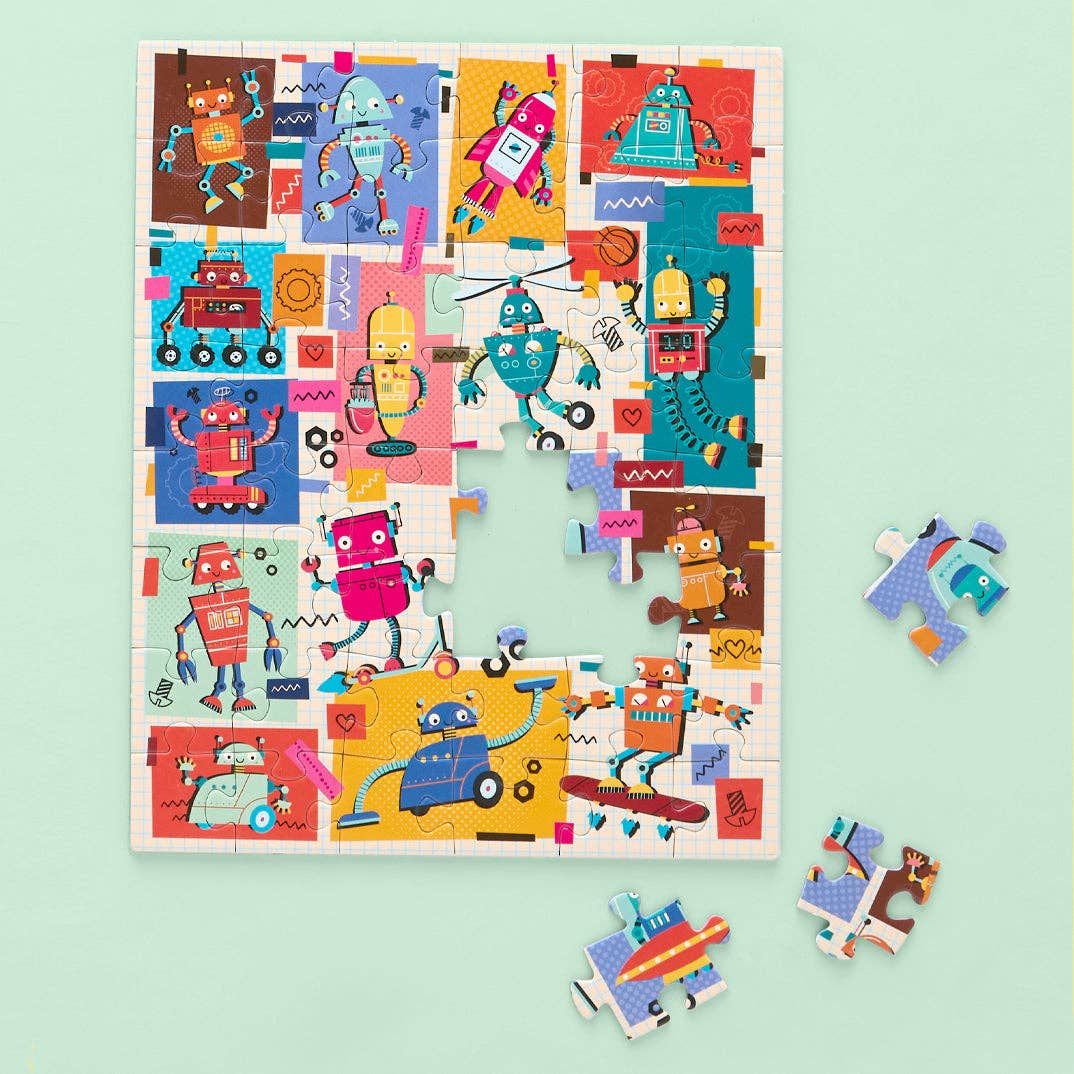 Robots | 48 Piece Piece Jigsaw Puzzle