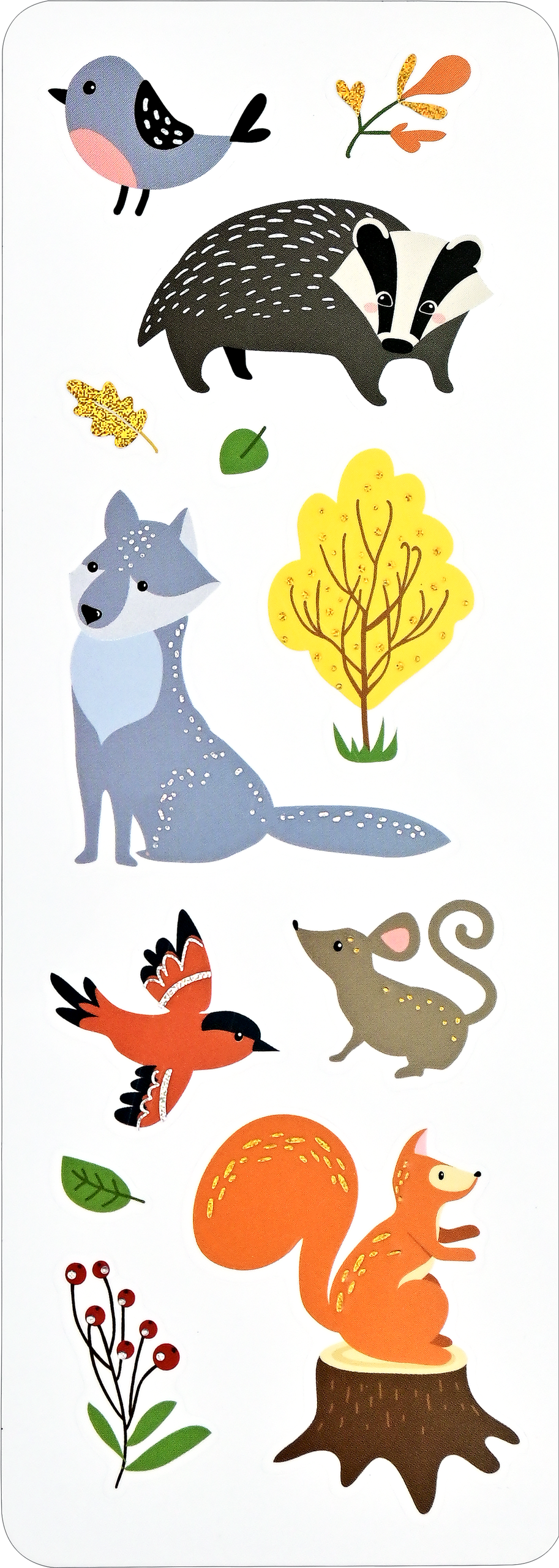 Forest Friends Sticker Set