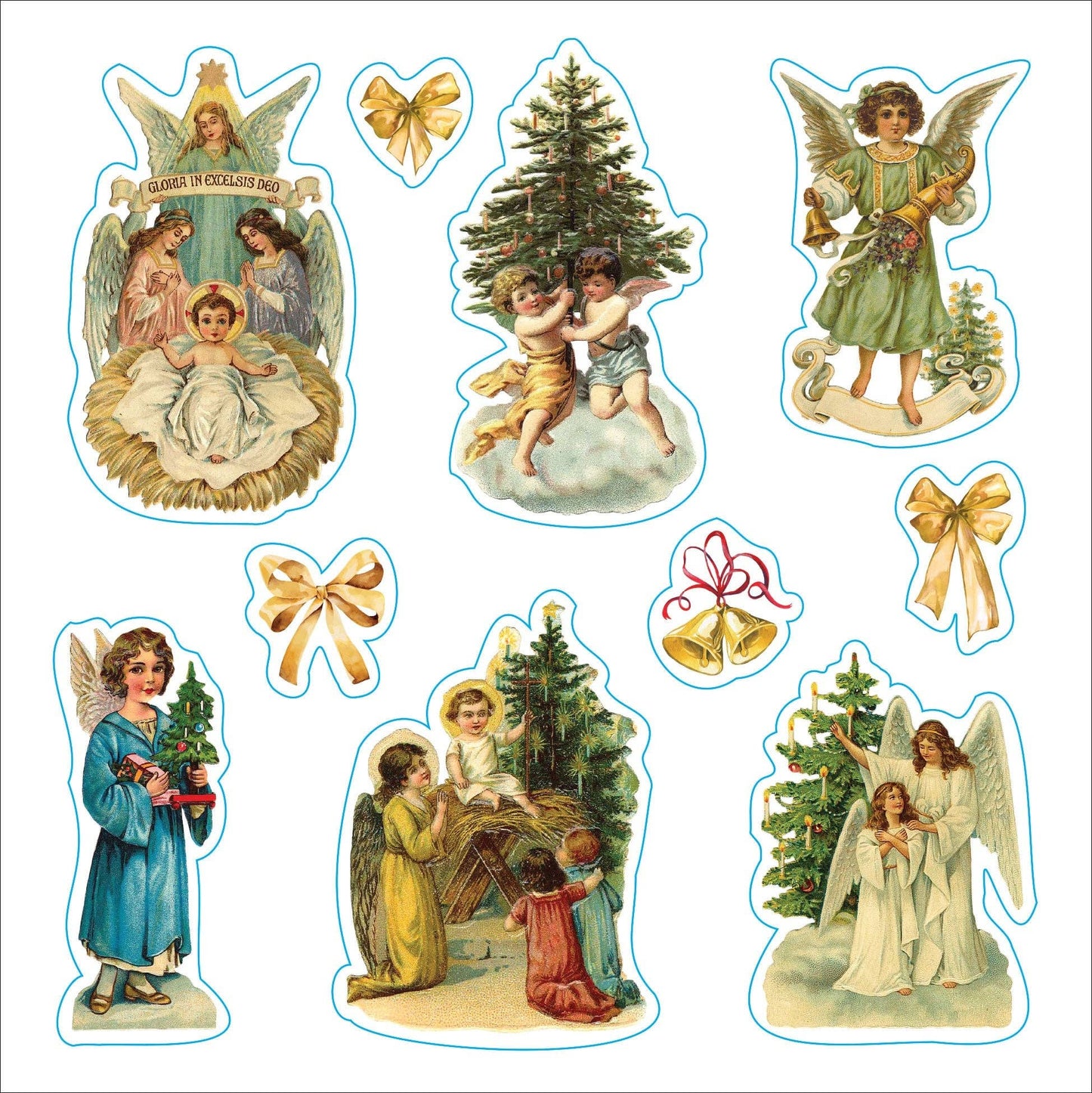 Merry & Bright Christmas! A Festive Sticker Book