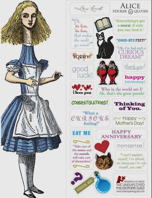 Alice Note Card