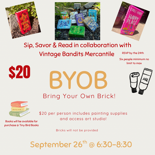BYOB Bring Your Own Brick Workshop