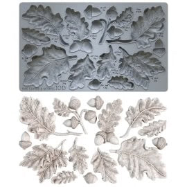 IOD Oak Leaves & Acorns Mould