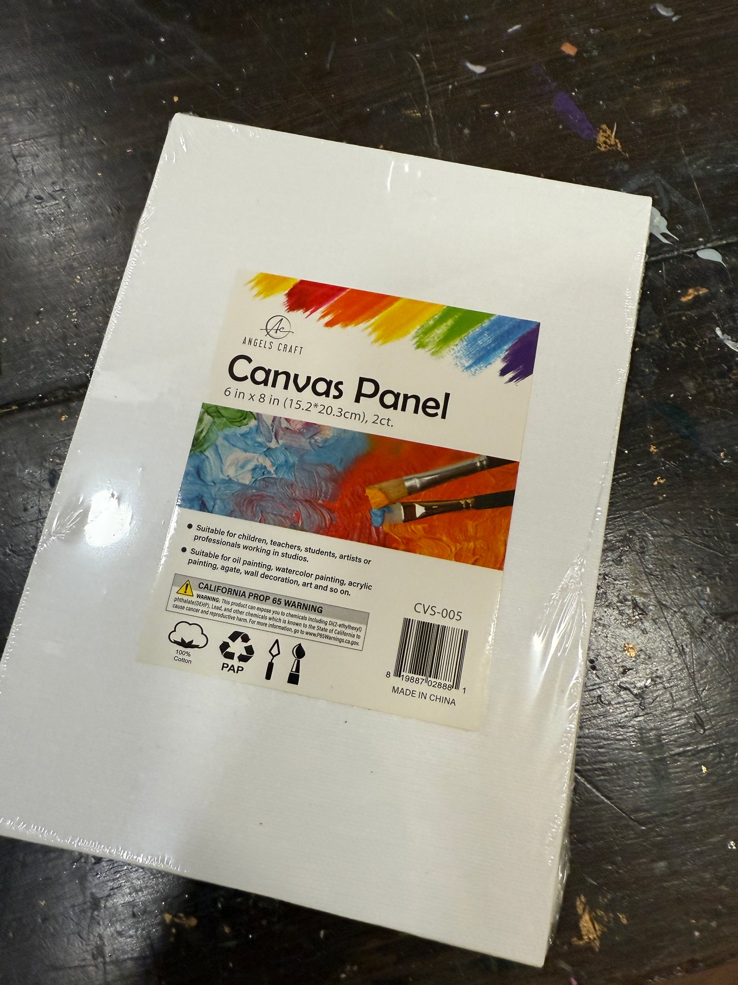 6x8 Canvas Panel 2 count