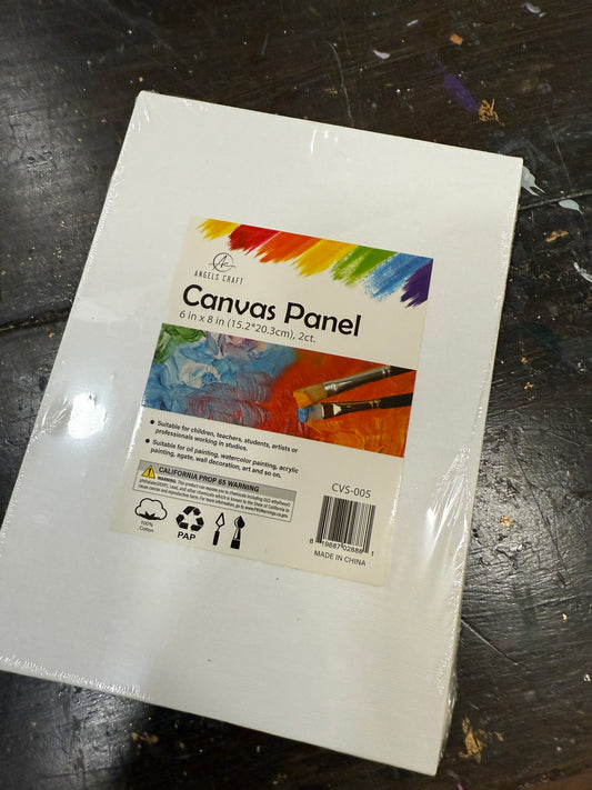 6x8 Canvas Panel 2 count