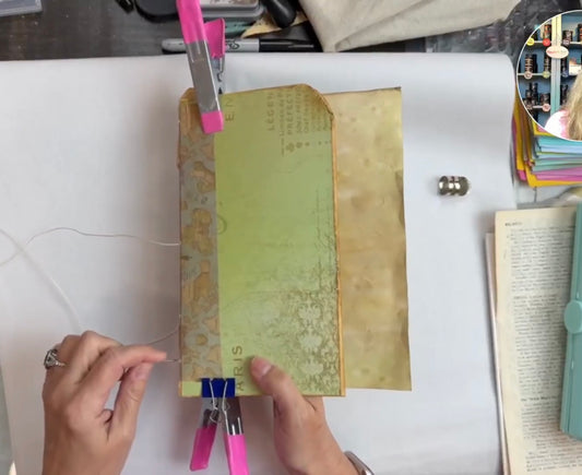 Learn How to Sew a Journal Signature