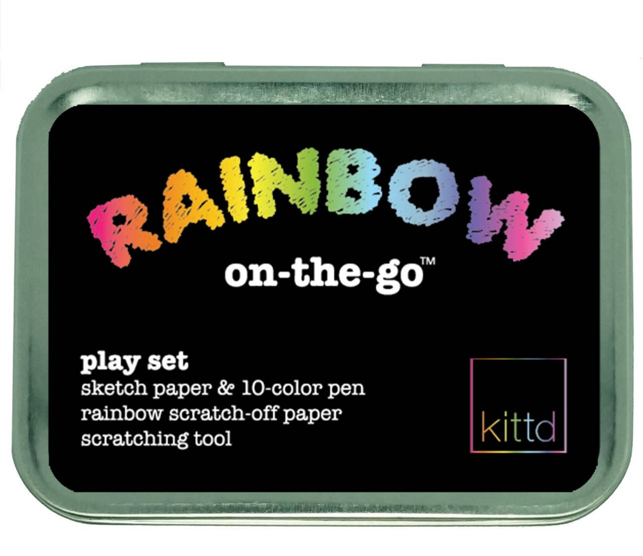 Rainbow On-The-Go Travel Drawing Playset