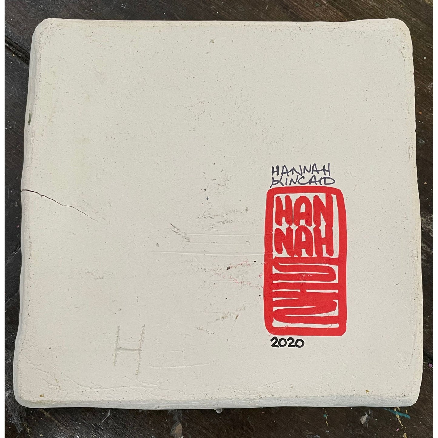 Nautical Pattern Handmade Ceramic Tile