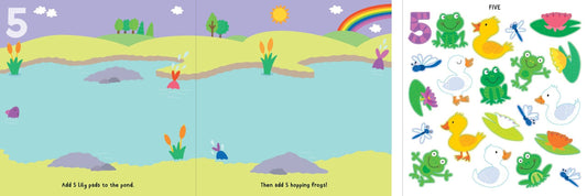 My First Sticker Book - Numbers
