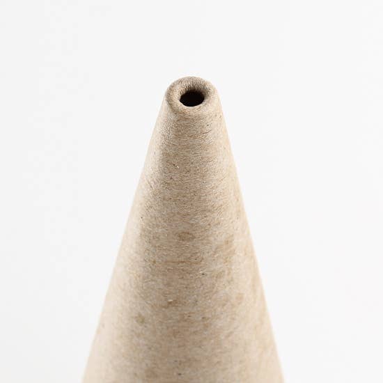 6-3/4"H  x 2-3/4" dia - Fiberboard Cardboard Craft Cone