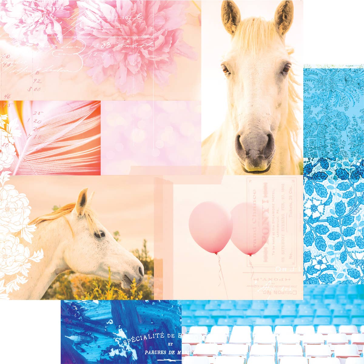 Everly Lane - Paper - Peonies & Ponies