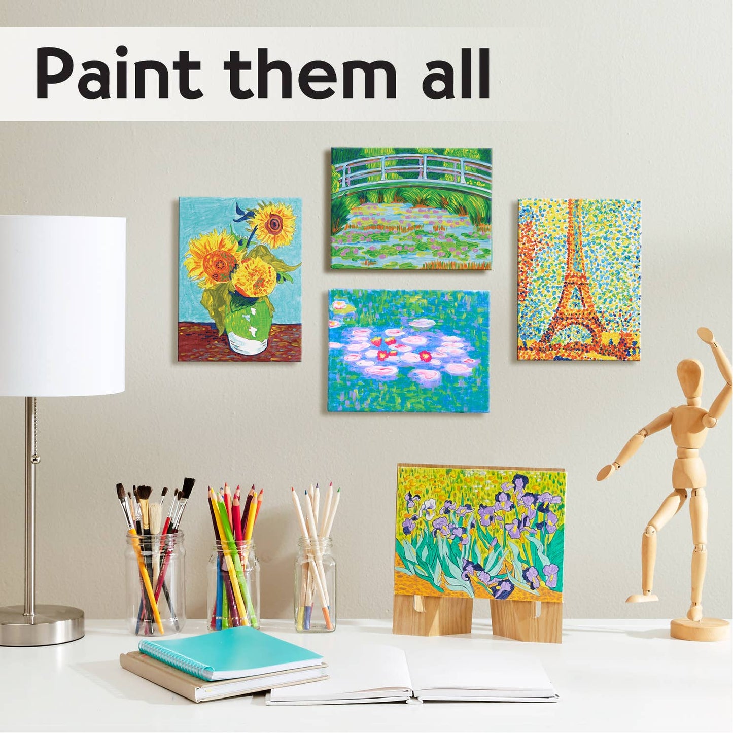 Paint by Number Museum Series – Irises