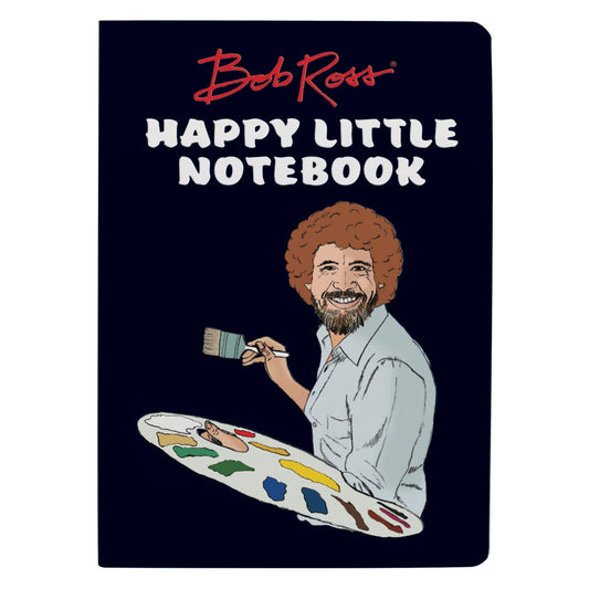 Bob Ross Happy Little Notebook