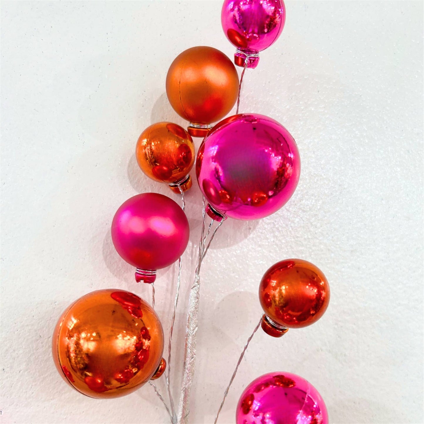 Elegant Ball Pick - Hot Pink/Orange 16"