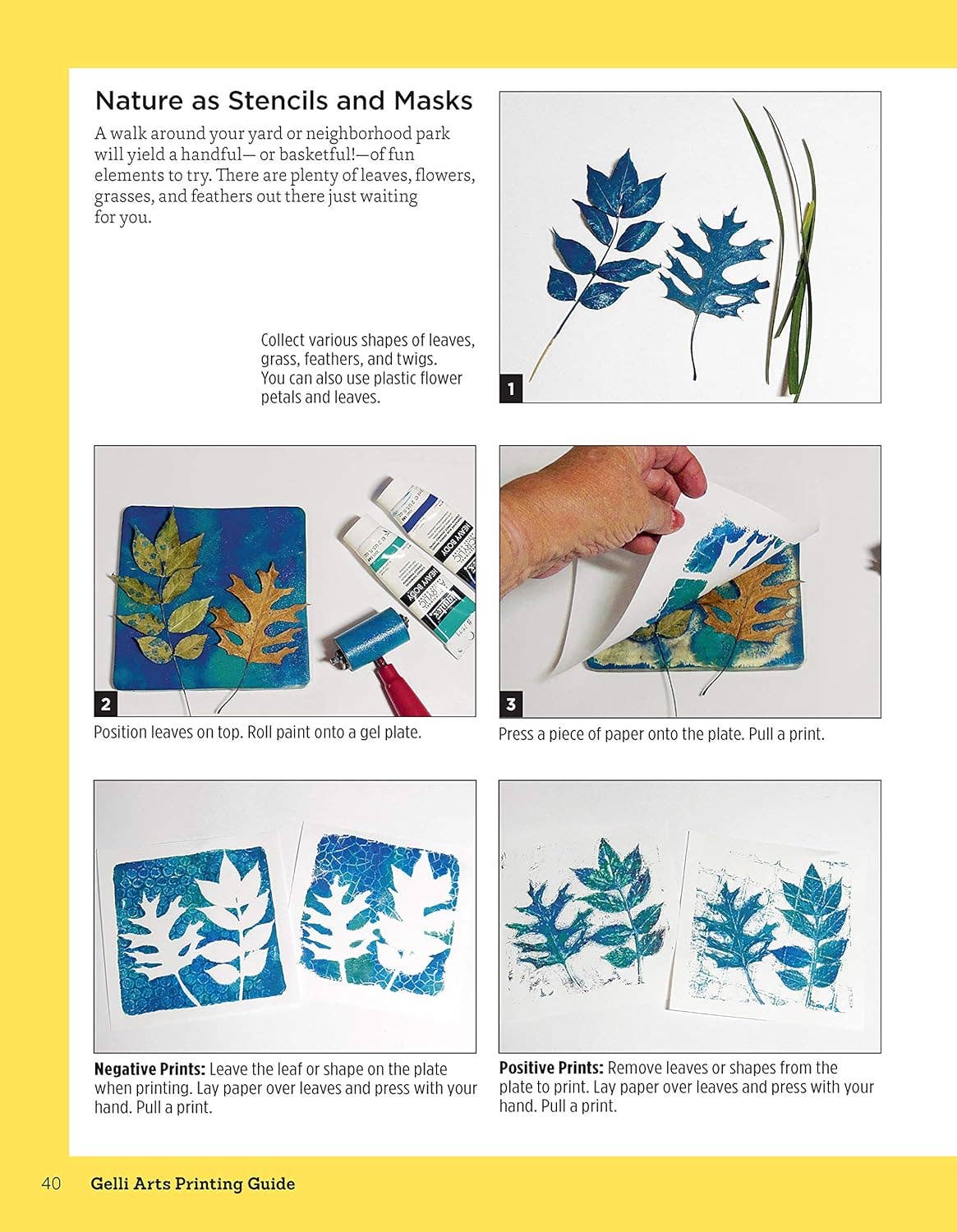 Gelli Arts® Printing Guide - Printing Without a Press