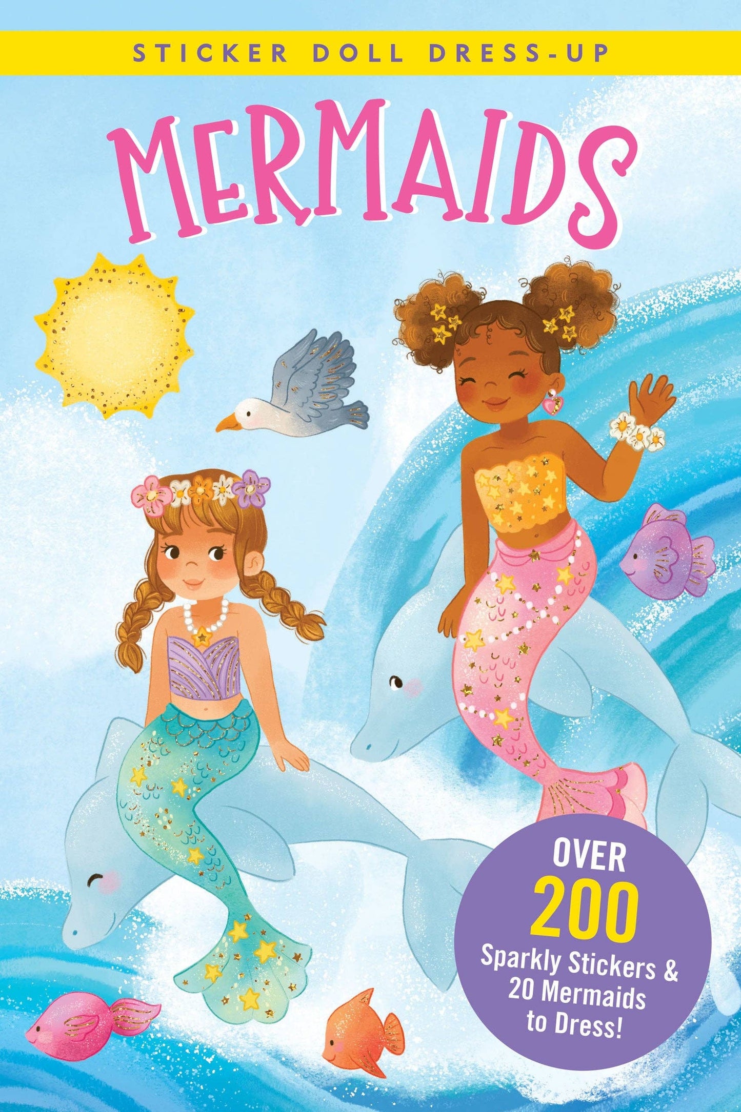 Mermaids Sticker Doll Dress-Up Book