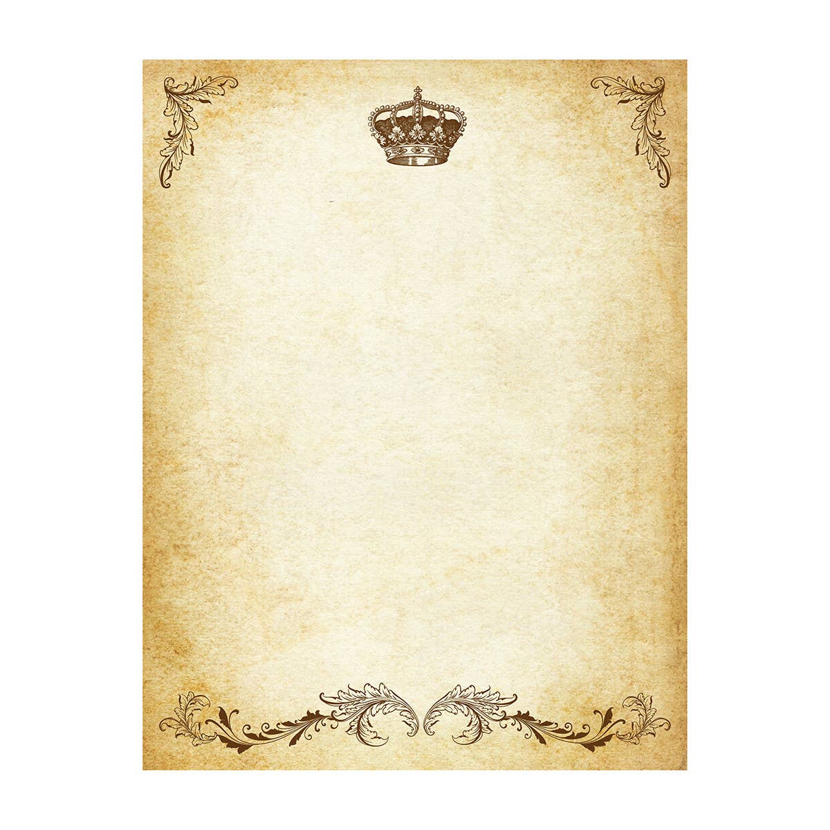 Printed Parchment Stationery Pack - 8 1/2x11" -20 sheets