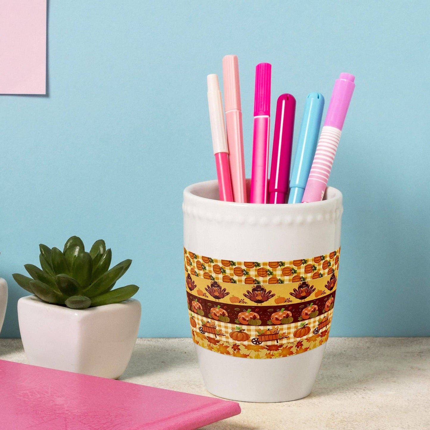 Wrapables Decorative Washi Tape for Scrapbooking, Stationery