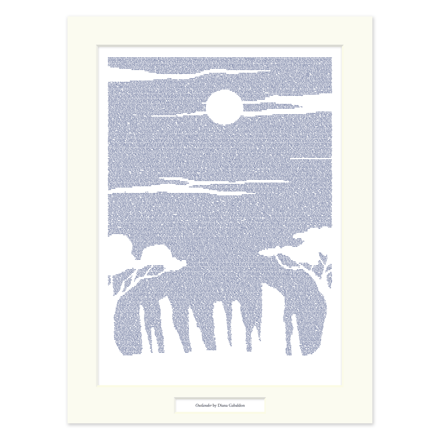Outlander Matted Print