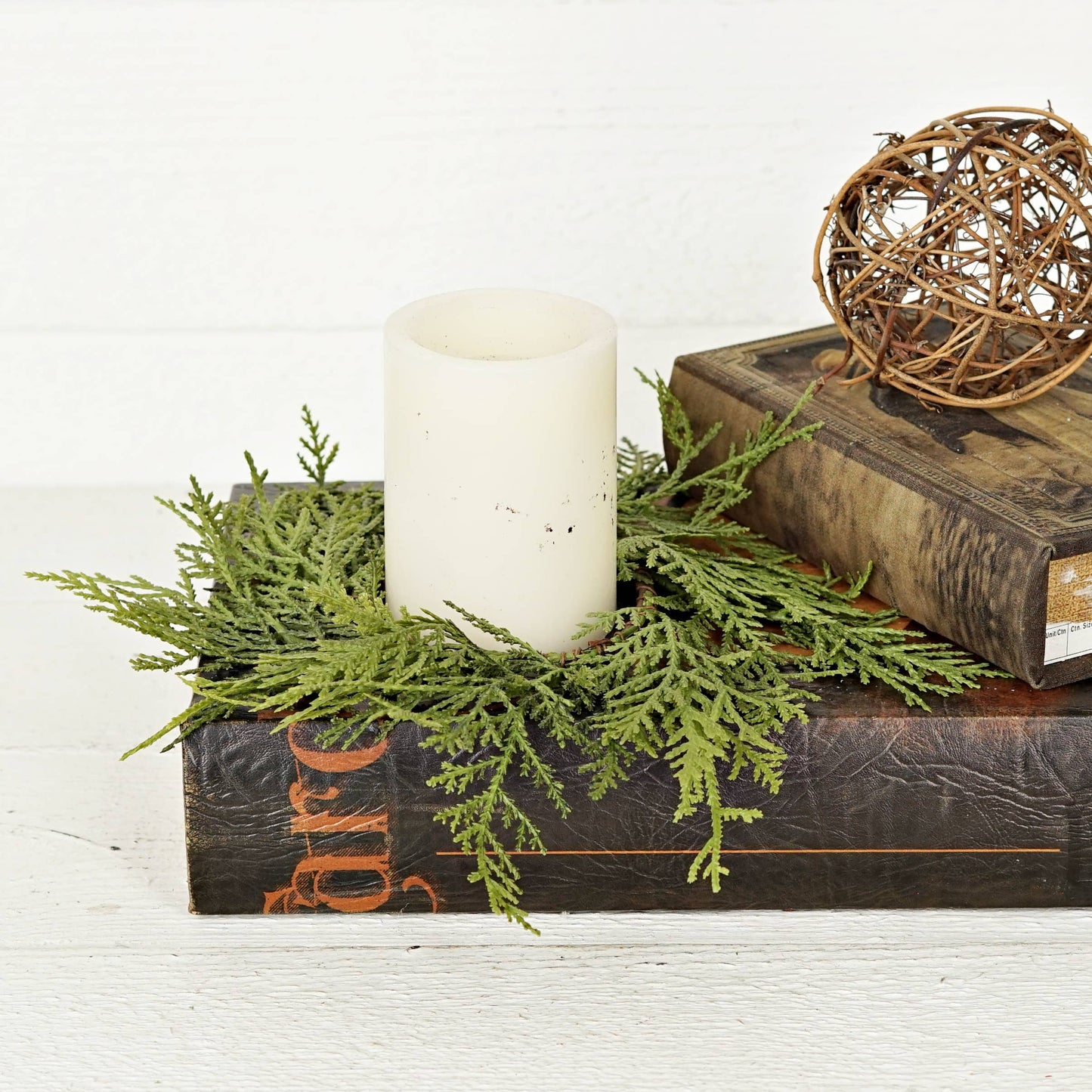 510303- 3.5in(12in) Ring-Superior Real Touch Mix Cedar