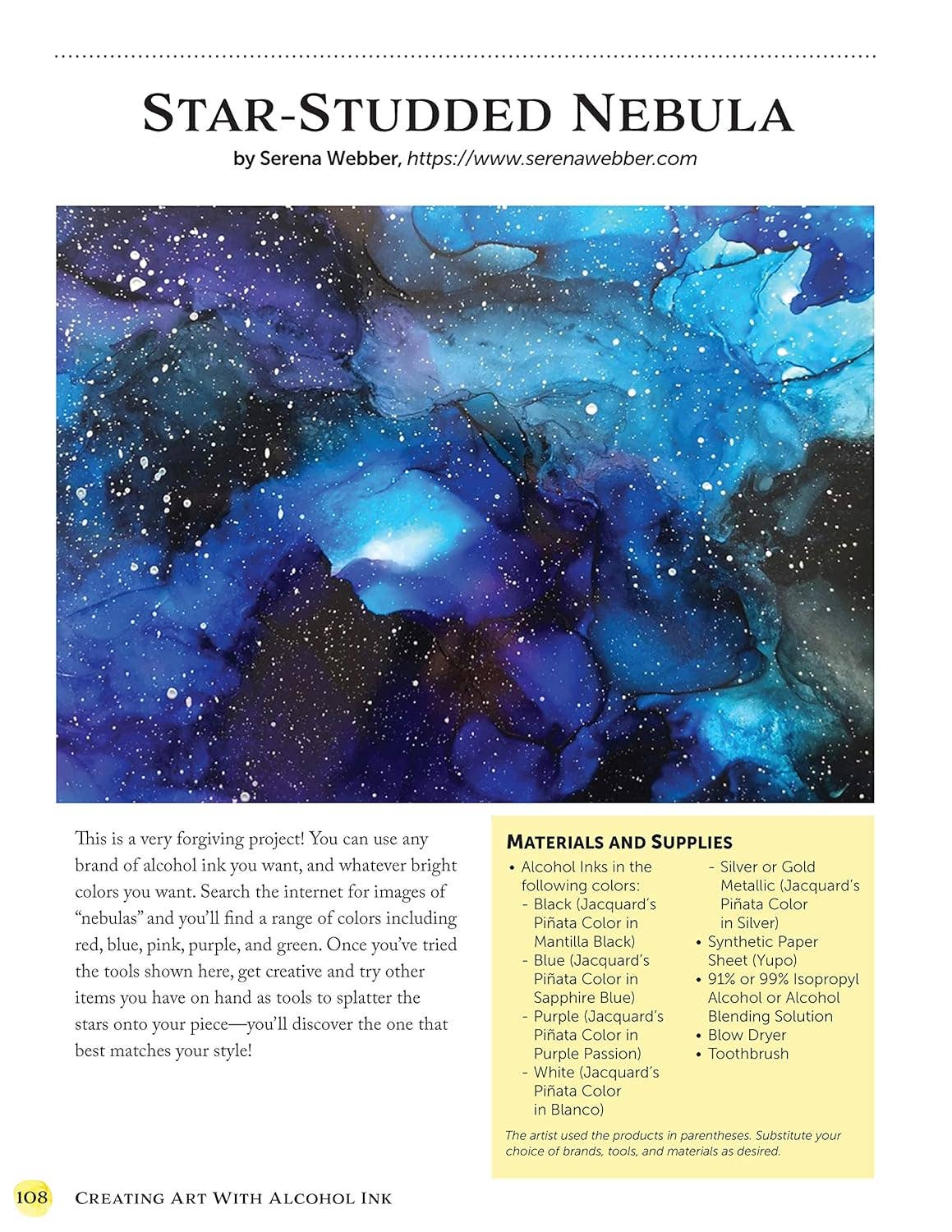 Creating Art with Alcohol Ink - Projects & Techniques