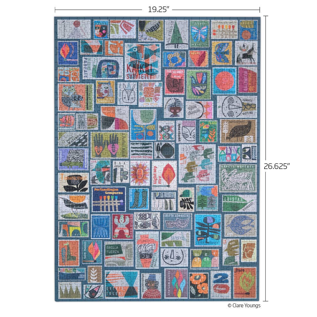 Vintage Matchbooks | 1000 Piece Jigsaw Puzzle