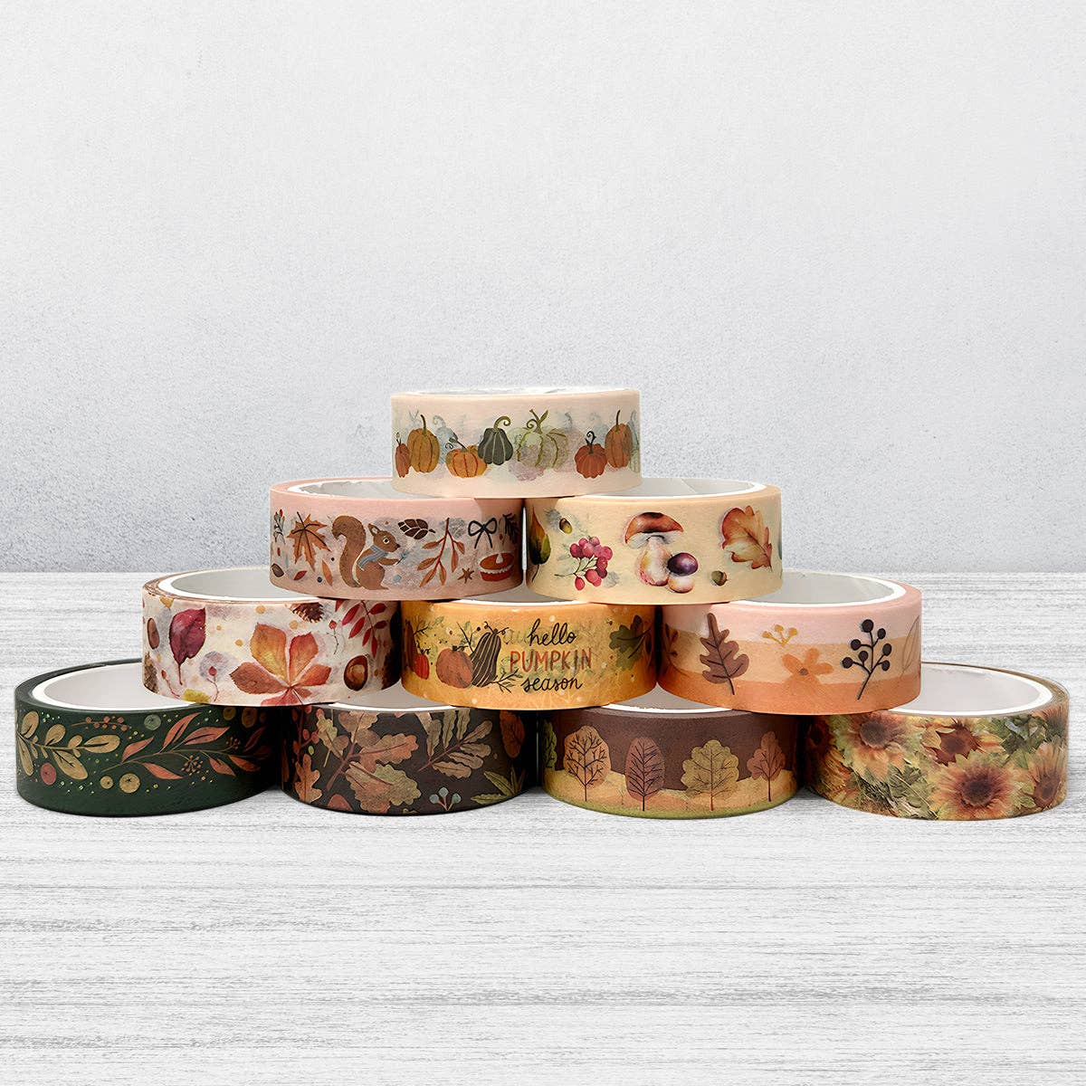 Wrapables Decorative Washi Tape for Scrapbooking, Stationery