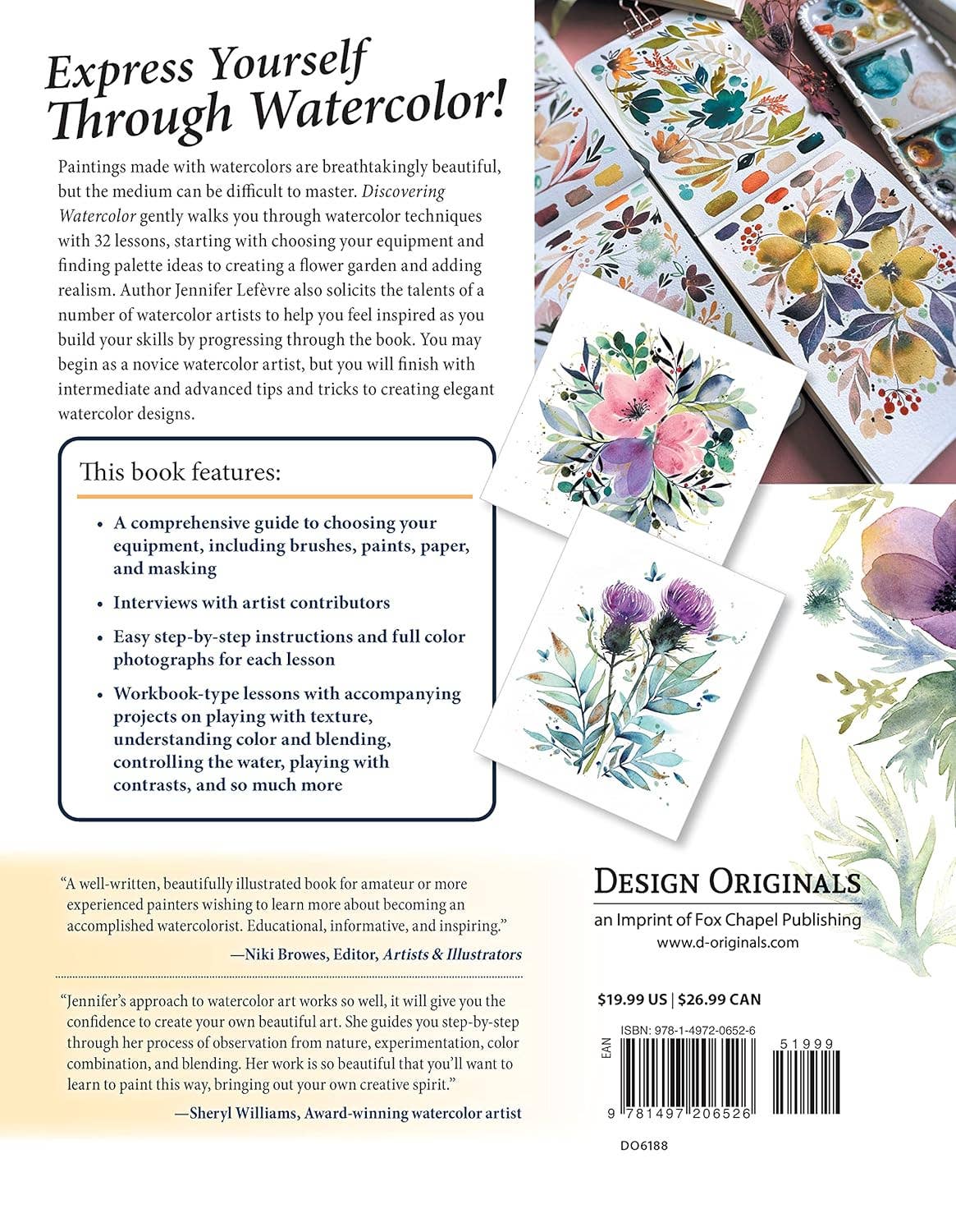 Discovering Watercolor  - 32 Skill Building Projects