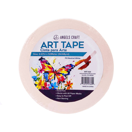 PH Neutral White Art Tape – 0.47in x 50m (54.68yd)