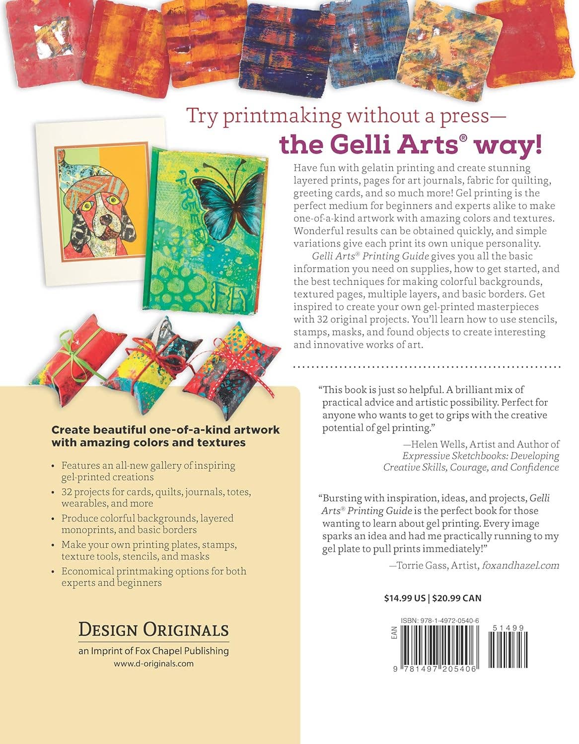 Gelli Arts® Printing Guide - Printing Without a Press