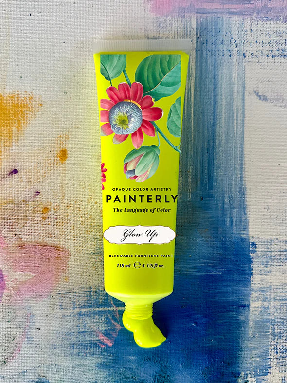 DIY Painterly Paint - Glow Up