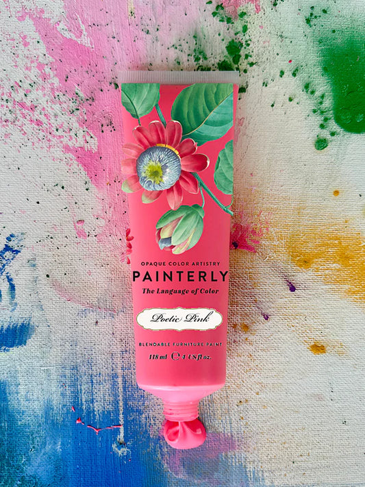 DIY Painterly Poetic Pink