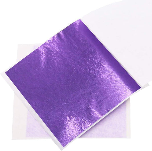 Metal Leaf in Purple