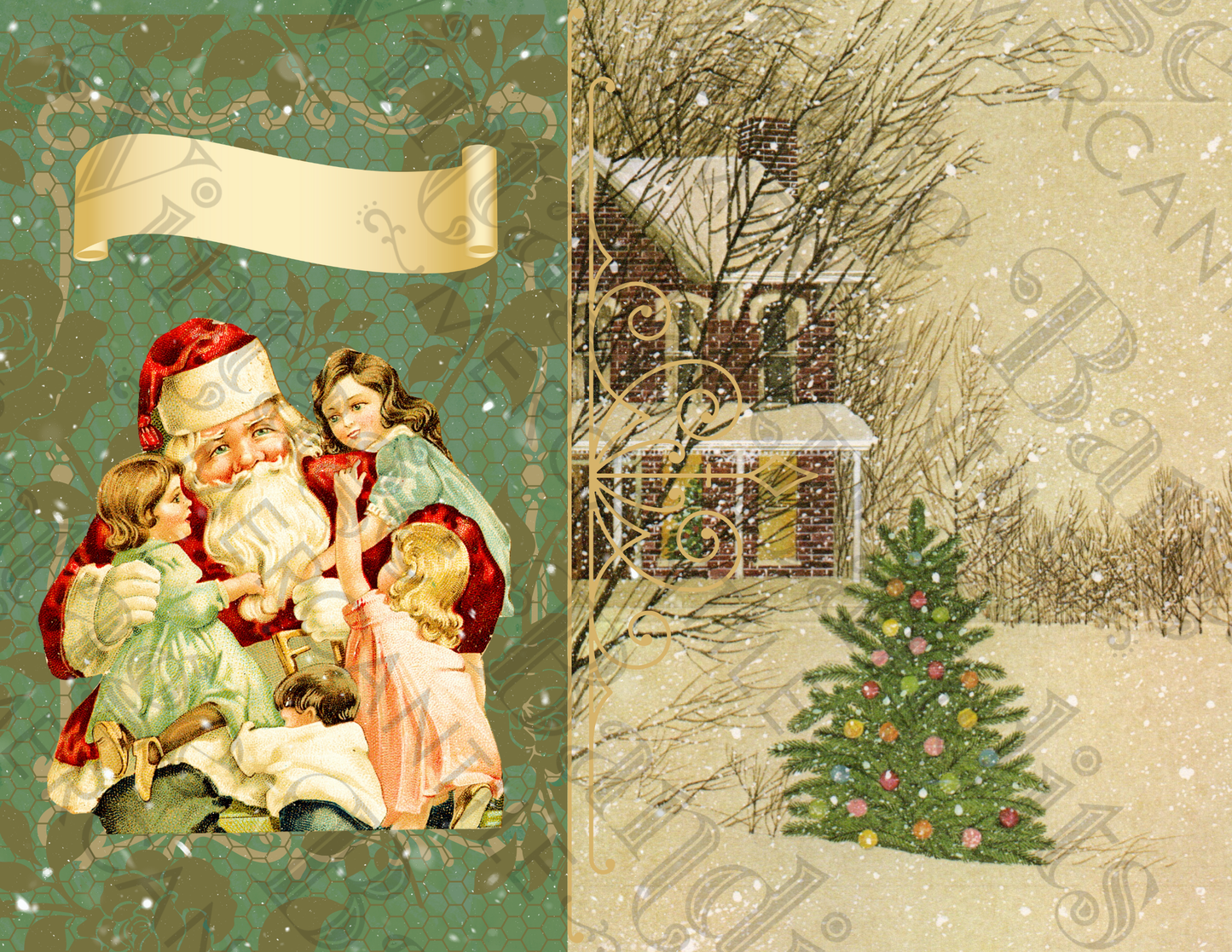 Christmas Collage - Digital File