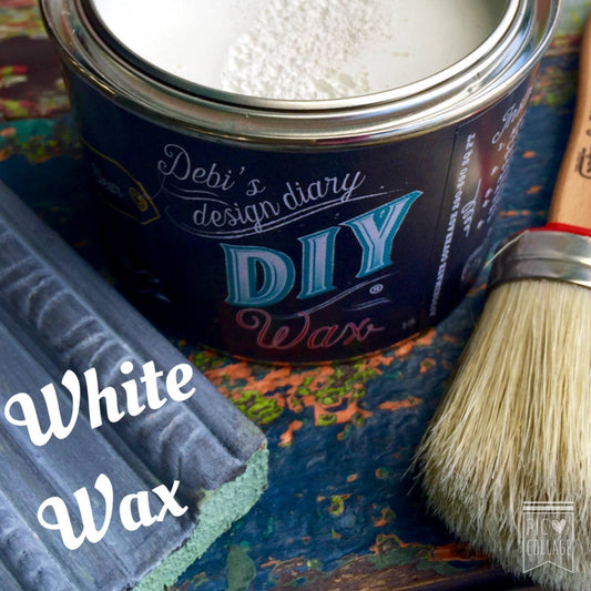 DIY Paint White Wax