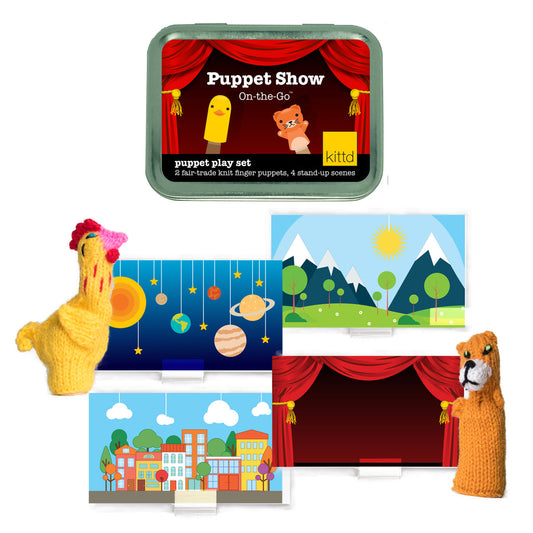 Puppet Show On-the-Go Travel Theatre Playset