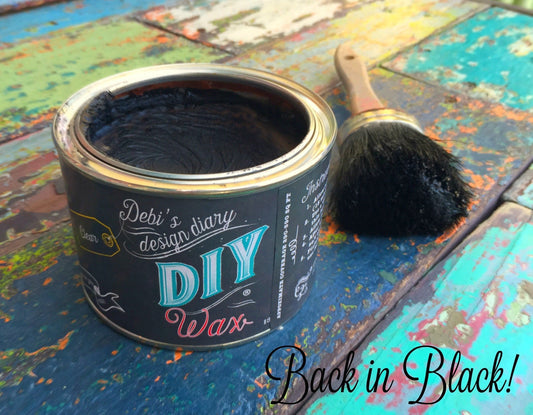 DIY Paint Black Wax