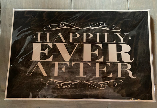 Happily Ever After Chalkboard #30
